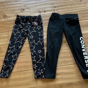 Girls converse leggings